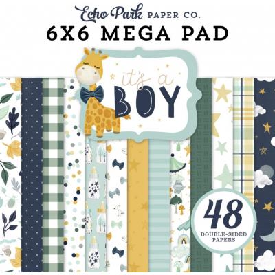 Echo Park It's A Boy Designpapier - Cardmakers Mega Pad